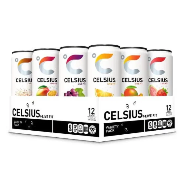 CELSIUS Assorted Flavors Official Variety Pack energy drinks retailer