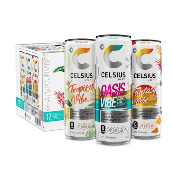 CELSIUS Summer Vibe Variety Pack 355ml